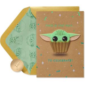 imagePapyrus Funny Star Wars Birthday Card Wookie for Happy BirthdayBest In The Galaxy