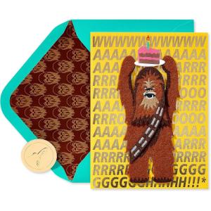 imagePapyrus Funny Star Wars Birthday Card Wookie for Happy BirthdayWookie for Happy Birthday