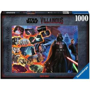imageRavensburger Star Wars Villainous Darth Vader 1000Piece Jigsaw Puzzle  Unique and Interlocking Fit  Vibrant GlareFree Pieces  Perfect for Adults and Kids Aged 14Original Packaging