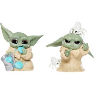 imageSTAR WARS The Bounty Collection Series 4 2Pack Grogu Collectible Figures 225InchScale Pesky Spiders Cookie Eating Ages 4 and UpPesky Spiders  Cookie Eating