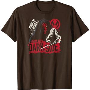 imageStar Wars  Darth Maul Zine TShirtBrown