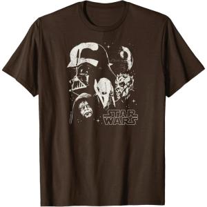 imageStar Wars  Darth Vader Collage TShirtBrown