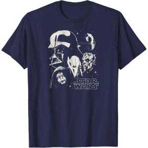 imageStar Wars  Darth Vader Collage TShirtNavy Blue