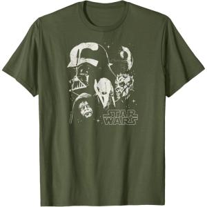 imageStar Wars  Darth Vader Collage TShirtOlive Green