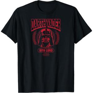 imageStar Wars  Darth Vader Collegiate TShirtBlack
