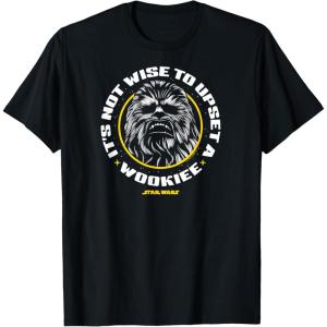 imageStar Wars  Its Not Wise To Upset A Wookie TShirtBlack