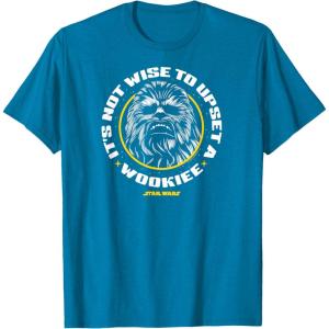 imageStar Wars  Its Not Wise To Upset A Wookie TShirtSapphire Blue