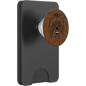 imageStar Wars Chewbacca Face PopSocket PopSockets Adhesive PopGripMagnetic PopWallet