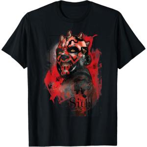 imageStar Wars Darth Maul Sith TShirt TShirtBlack