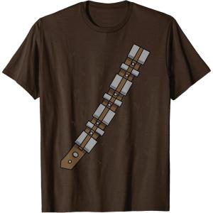 imageStar Wars Halloween Chewbacca Costume TShirtBrown
