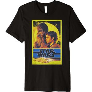imageStar Wars Han Solo Movie Partners In Crime Premium TShirt Premium TShirtBlack
