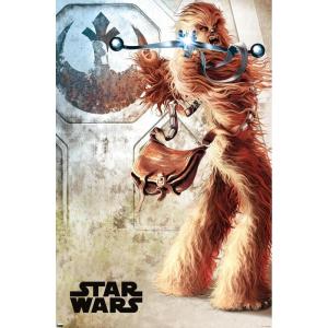 imageTrends International Star Wars A New Hope  Chewy Wall Poster 34L x 224W Premium Unframed VersionPremium Unframed Version