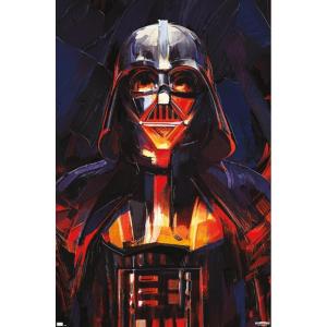 imageTrends International Star Wars ObiWan Kenobi  Darth Vader Painting Wall Poster 22375quot x 34quot Premium Unframed VersionPremium Unframed Version