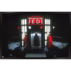 imageTrends International Star Wars Return of the Jedi  Vader and Royal Guard Wall Poster 34L x 224W Premium Unframed VersionBlack Framed Version