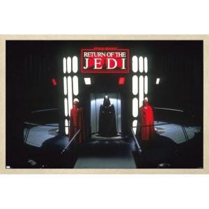 imageTrends International Star Wars Return of the Jedi  Vader and Royal Guard Wall Poster 34L x 224W Premium Unframed VersionBlonde Framed Version