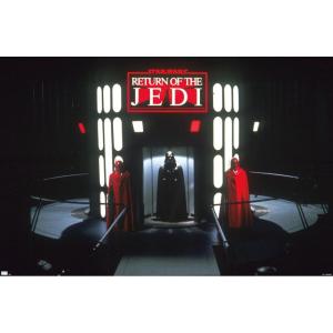 imageTrends International Star Wars Return of the Jedi  Vader and Royal Guard Wall Poster 34L x 224W Premium Unframed VersionPremium Unframed Version