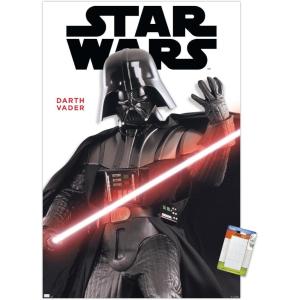 imageTrends International Star Wars Saga  Darth Vader Feature Series Wall Poster 34L x 224W Premium Unframed VersionPremium Poster  Mount Bundle