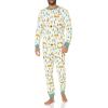 imageAmazon Essentials Disney  Marvel  Star Wars Mens SnugFit Pajama Sleep SetsPooh Holiday Forest  Mens Snug Fit