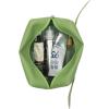 imageBig Face Grogu with Applique Ears on Green PU Cosmetic Bag