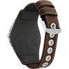 imageCitizen EcoDrive Mens Star Wars Mandalorian Watch Brown Nylon and Leather Watch Stainless Steel 3Hand Date Luminous 44mm Model AW141105W