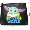 imageDisney Star Wars Mandalorian Grogu Faux Leather Make Up Cosmetic Bag Set