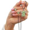 imageDisney Star Wars The Mandalorian Grogu Fashion Stud Earrings and Necklace Set Official LicenseSet 2