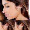 imageDisney Star Wars The Mandalorian Stud Earrings Pack 3 Pairs Official License Grogu Starflower and Rhinestone Studs