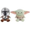 imageHallmark Better Together Star Wars The Mandalorian Magnetic Plush Toy Mando and Grogu 5quot Stuffed Toys Gifts for Kids and FansMando and Grogu