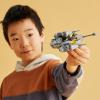 imageLEGO Star Wars The Mandalorians N1 Starfighter Microfighter Building Toy Set for Kids Ages 6 and Up with Mando and Grogu Baby Yoda Minifigures Fun Gift Idea for Action Play 75363Grey