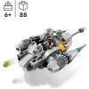 imageLEGO Star Wars The Mandalorians N1 Starfighter Microfighter Building Toy Set for Kids Ages 6 and Up with Mando and Grogu Baby Yoda Minifigures Fun Gift Idea for Action Play 75363Grey