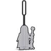 imageLego Star Wars Silicone Luggage Tag  The Mandalorian 52922 writable Surface on Back for ID Identification Measures 65 inches Long for Travel Suitcase Backpack