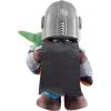 imageMattel Star Wars Clan of Two The Mandalorian Plush Set with 11inch Mandalorian Soft Doll Smaller Detachable Grogu Figure ampamp Sound Feature