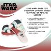 imageRobe Factory LLC Star Wars Boba Fett Firespray Gunship Unisex Slippers for Adults  Mens 13