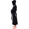 imageSTAR WARS Darth Vader Hooded Bathrobe for MenWomen  Soft Plush Spa Robe for Adults  Lightweight Fleece Shower Robe With Belted Tie  One Size Fits Most Adults