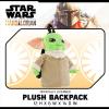 imageSTAR WARS Grogu Mini Backpack The Mandalorian Plush Small Travel Bag Purse for Men and Women Adjustable Shoulder Straps Multi 12 Inch3d Grogu