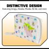 imageSTAR WARS Grogu Wallet The Mandalorian Zip Wallet White