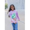 imageSTAR WARS The Child Girls Hoodie Toddler to Big KidPurple