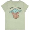 imageSTAR WARS The Mandalorian Grogu Baby Yoda Girls 4Piece Set 4Pack Short Sleeve TShirt Bundle Set for Kids and ToddlersBeigePinkGreen