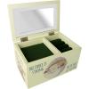 imageSTAR WARS The Mandalorian Grogu OOOOO SHINY Gold Trim Glass Jewelry Box Officially LicensedVanity