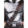 imageSTAR WARS The Mandalorian Official Youth Halloween Costume  Printed Jumpsuit with Plastic MaskLarge