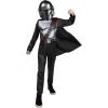 imageSTAR WARS The Mandalorian Official Youth Halloween Costume  Printed Jumpsuit with Plastic MaskMedium