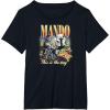 imageStar Wars  The Mandalorian Bootleg TShirtBlack