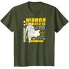 imageStar Wars  The Mandalorian Dark Digital TShirtOlive Green