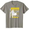 imageStar Wars  The Mandalorian Dark Digital TShirtSlate Grey