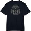 imageStar Wars  The Mandalorian Grogu Celestial TShirtBlack