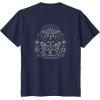 imageStar Wars  The Mandalorian Grogu Celestial TShirtNavy Blue