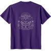 imageStar Wars  The Mandalorian Grogu Celestial TShirtPurple