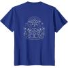 imageStar Wars  The Mandalorian Grogu Celestial TShirtRoyal Blue
