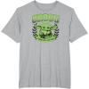 imageStar Wars  The Mandalorian Grogu Collegiate TShirtHeather Grey