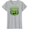 imageStar Wars  The Mandalorian Grogu Collegiate TShirtHeather Grey